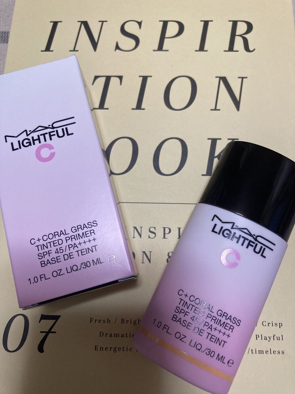 ライトフル Ｃ＋ティンティッド プライマーSPF45(PA++++)/M・A・C/化粧下地を使ったクチコミ（1枚目）