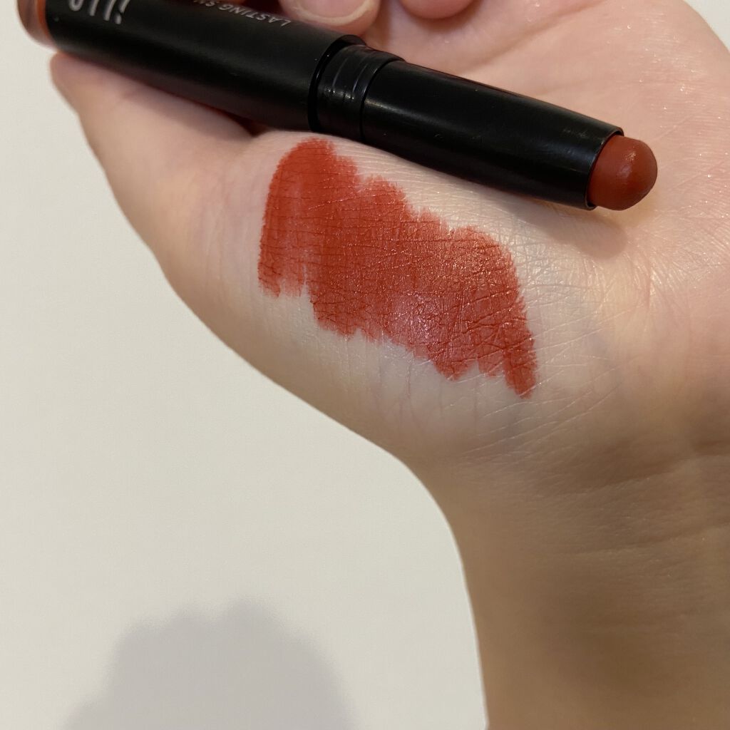 LASTING SMOOTH LIPSTICK(ラスティングスムースリップスティック)/iLLO/口紅を使ったクチコミ（2枚目）