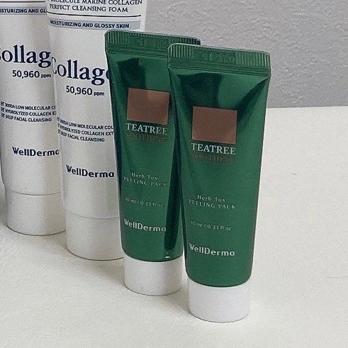 ティーツリーハーブピーリングパック/WellDerma/洗い流すパック・マスクを使ったクチコミ(1枚目)