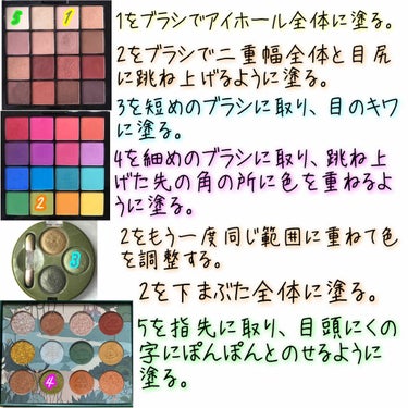 UT シャドウ パレット/NYX Professional Makeup/パウダーアイシャドウを使ったクチコミ（2枚目）