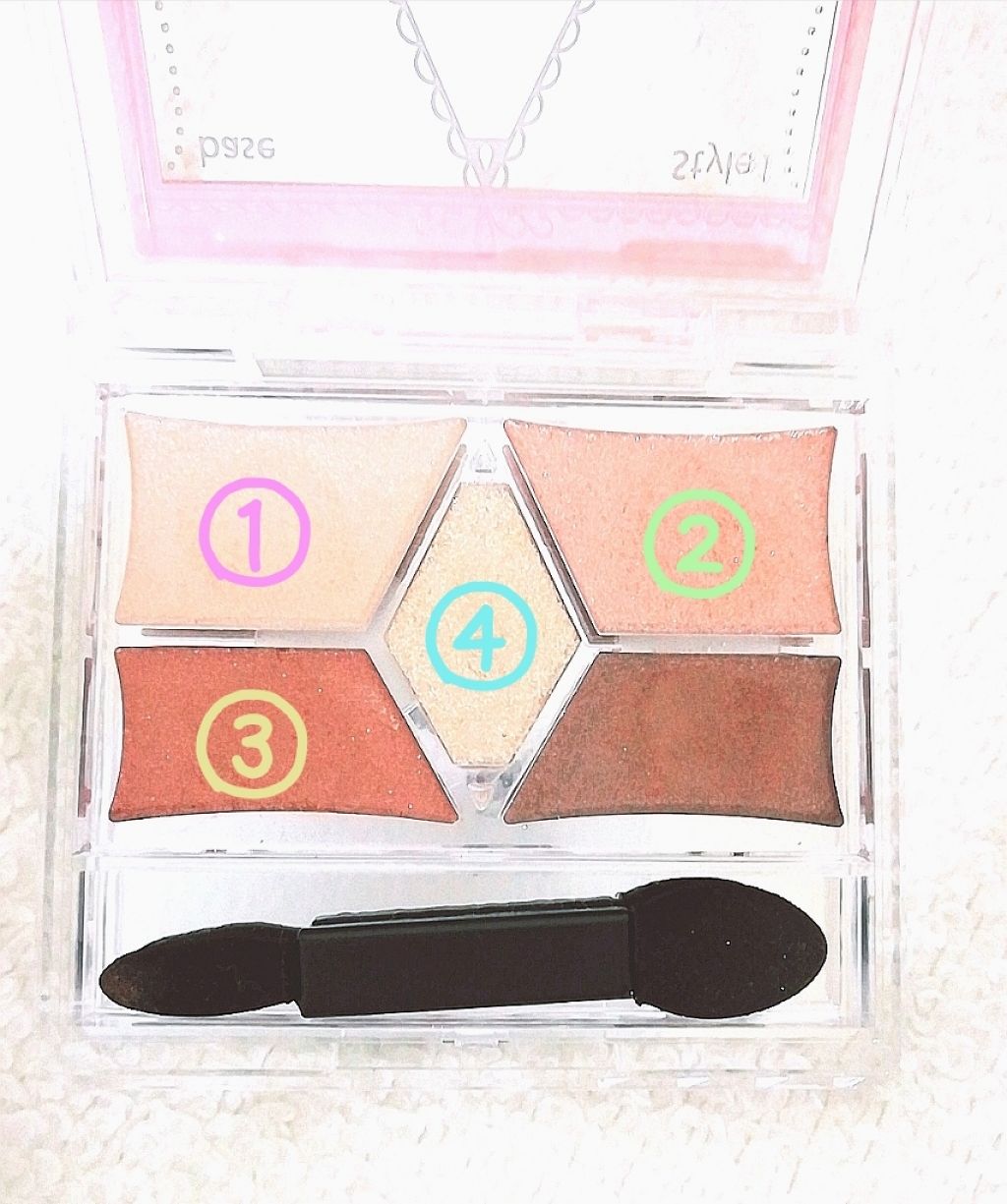 【旧品】パーフェクトスタイリストアイズ/キャンメイク/アイシャドウパレットを使ったクチコミ（3枚目）