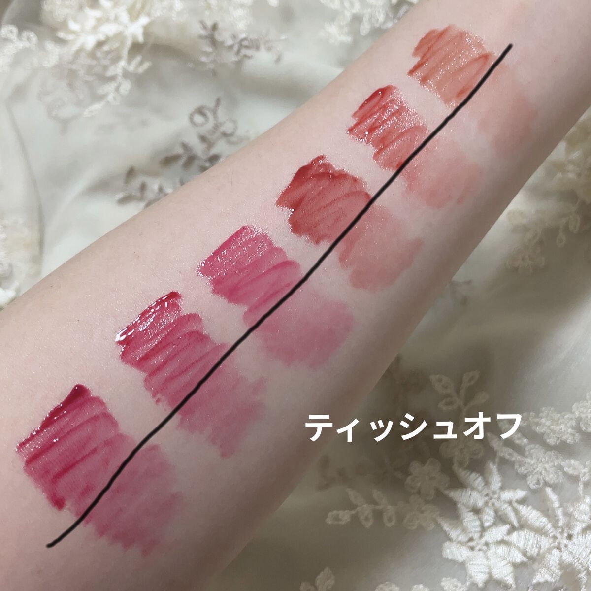 ペリペラ インク ムード グロイ ティント/PERIPERA/リップティントを使ったクチコミ（3枚目）