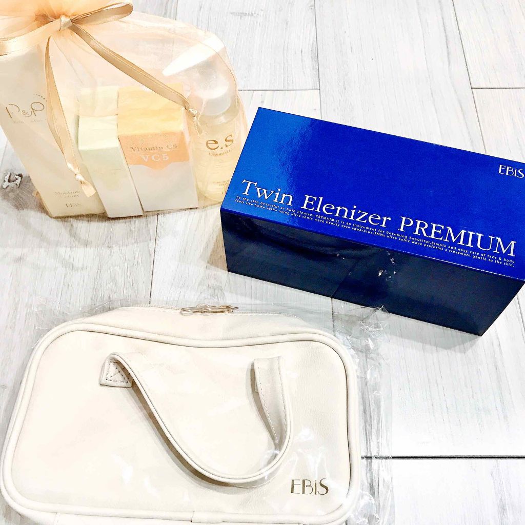 ツインエレナイザー プレミアム/EBiS化粧品/美顔器・マッサージを使ったクチコミ(1枚目)