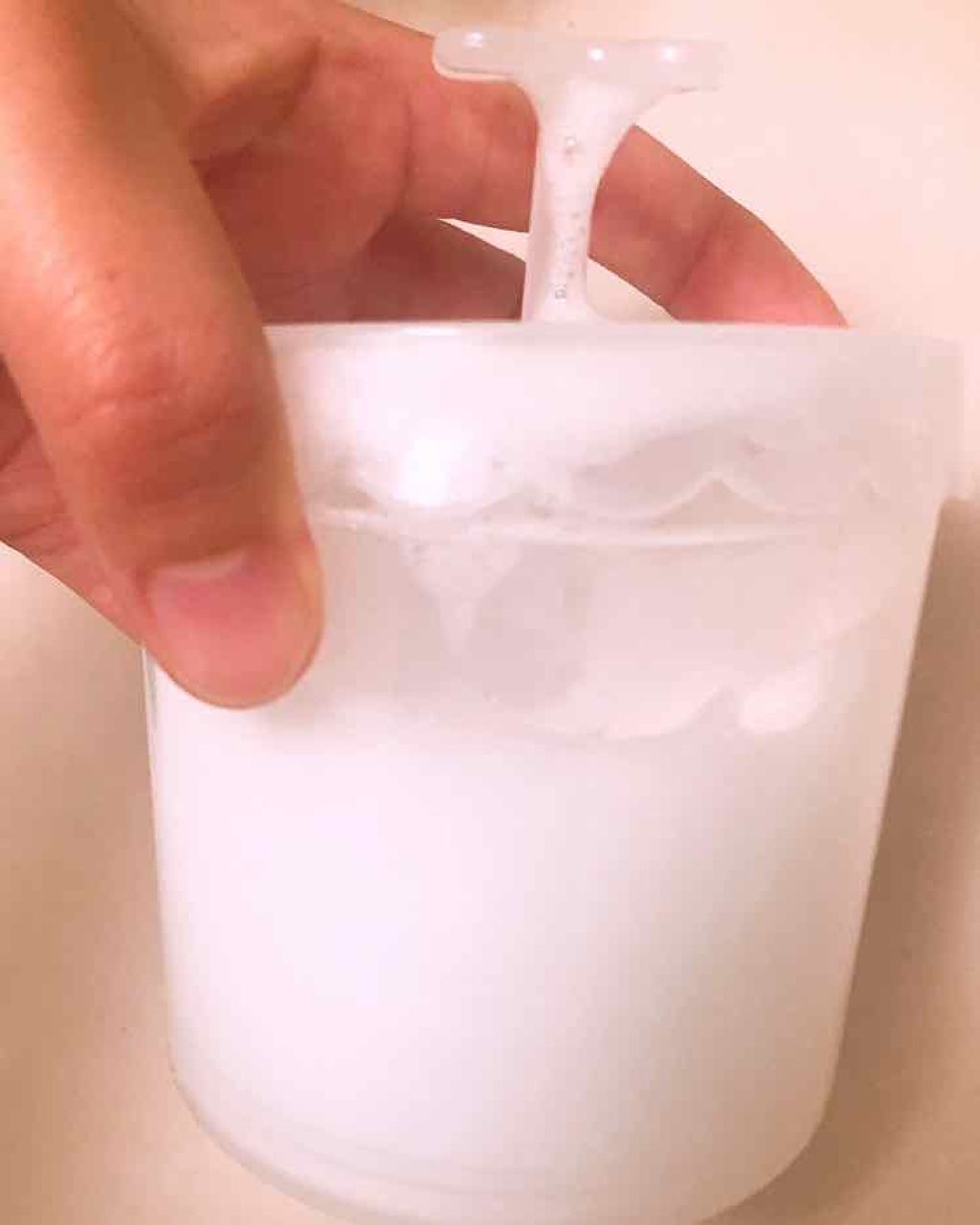 ほいっぷるん/DAISO/その他スキンケアグッズを使ったクチコミ(1枚目)