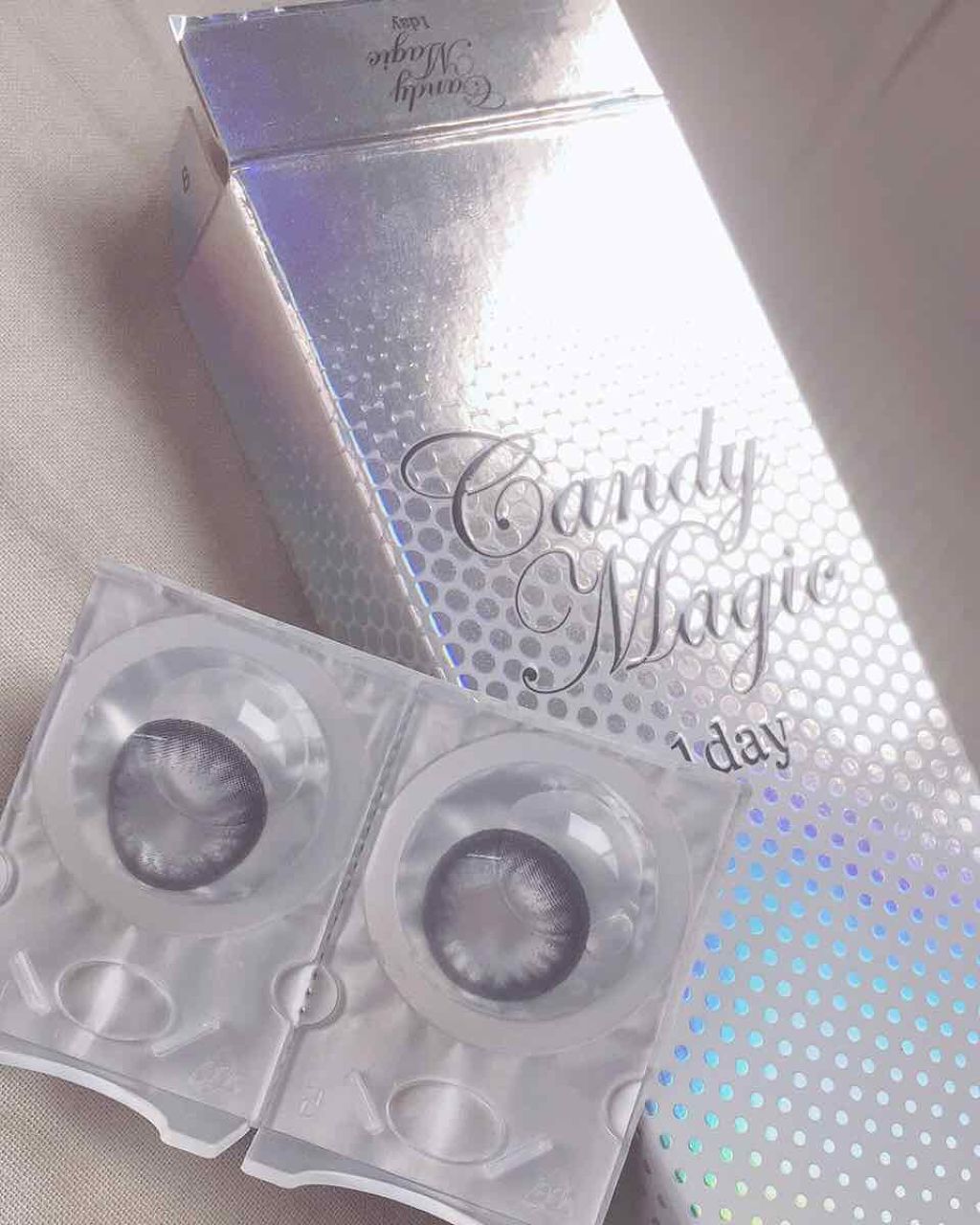 candymagic1day（キャンディーマジックワンデー） BEGINNER BLACK（ビギナーブラック）/candy magic/ワンデー（１DAY）カラコンを使ったクチコミ（1枚目）