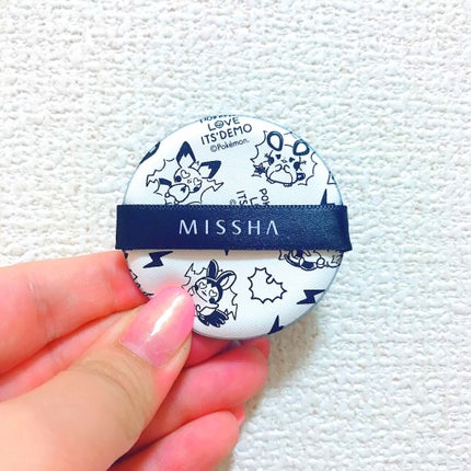 M クッション ファンデーション(モイスチャー)/MISSHA/クッションファンデーションを使ったクチコミ(2枚目)