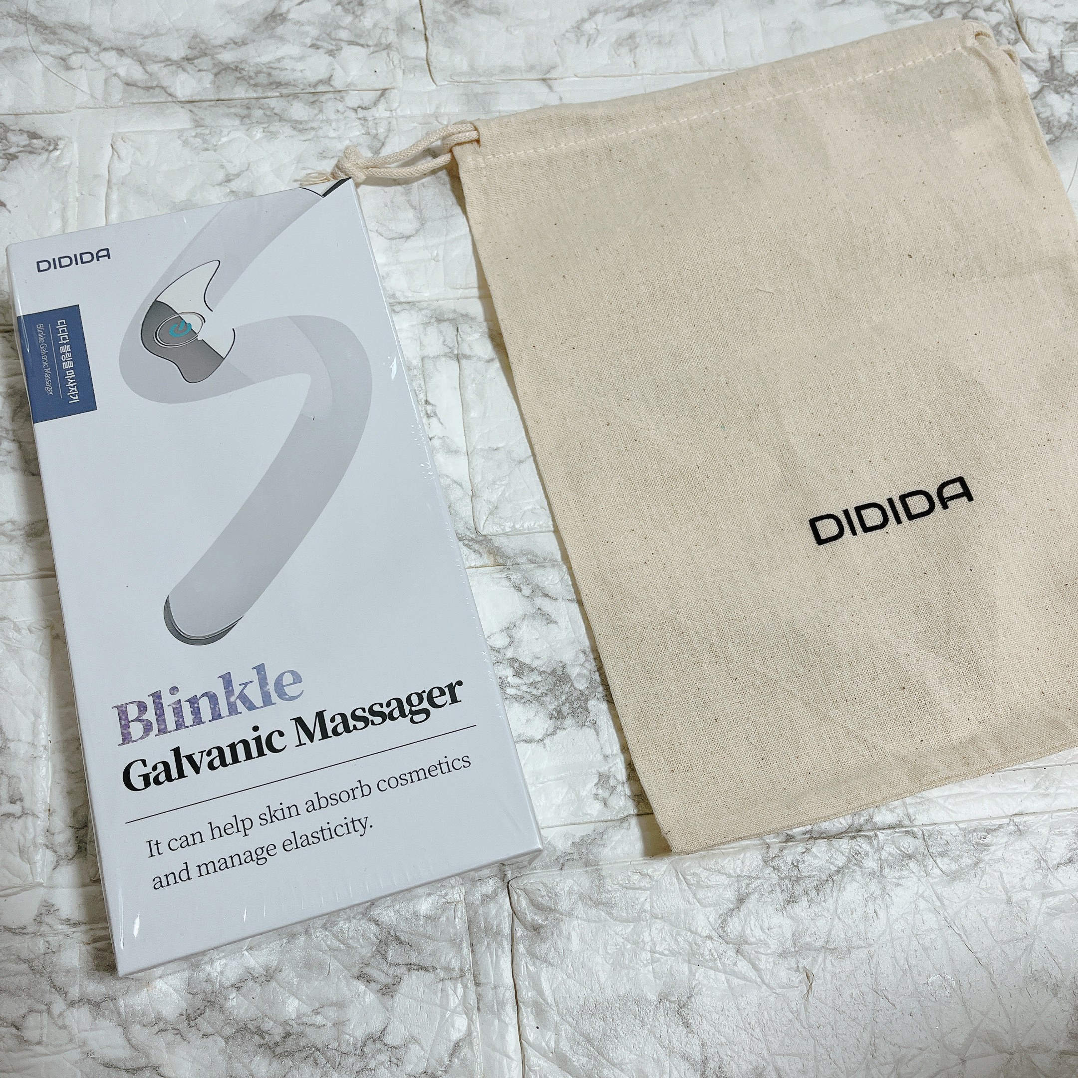 ブリンクルガルバニックマッサージ機/DIDIDA/美顔器・マッサージを使ったクチコミ（1枚目）