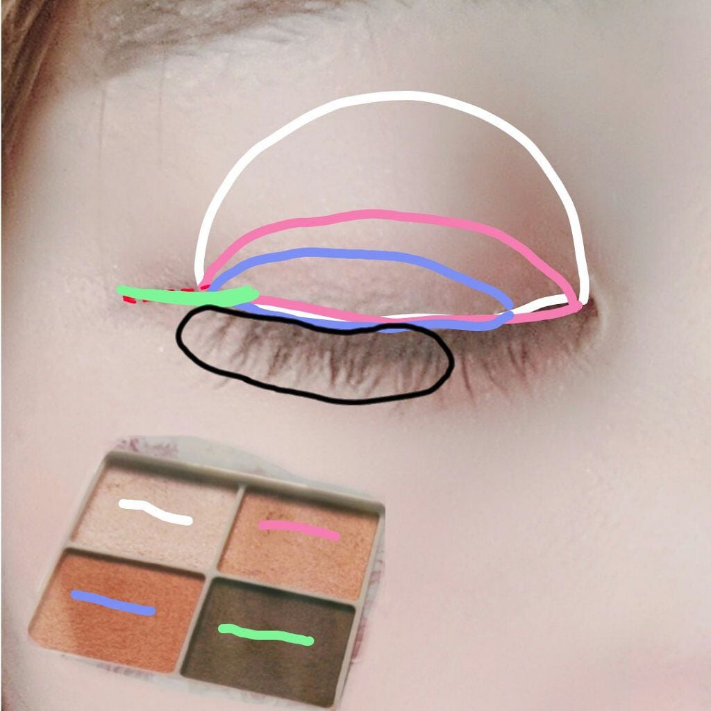 クリーミータッチライナー/キャンメイク/ジェルアイライナーを使ったクチコミ(3枚目)