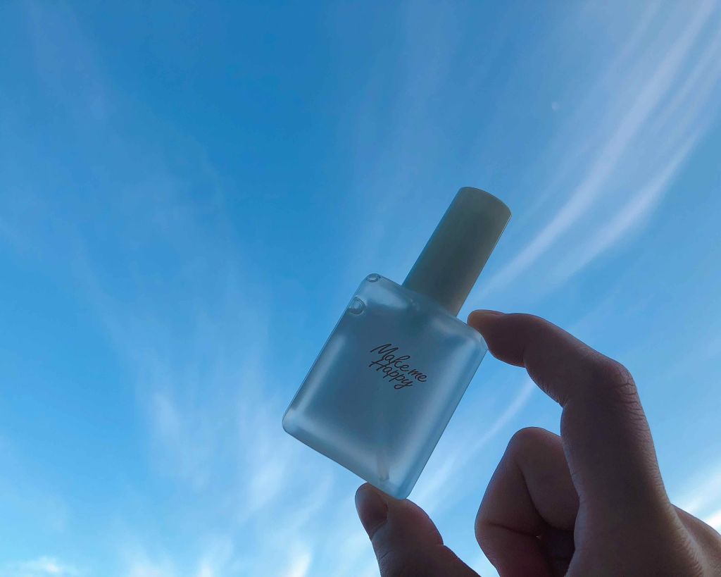 メイクミーハッピー フレグランスミスト ブルー/キャンメイク/香水(レディース)を使ったクチコミ（1枚目）