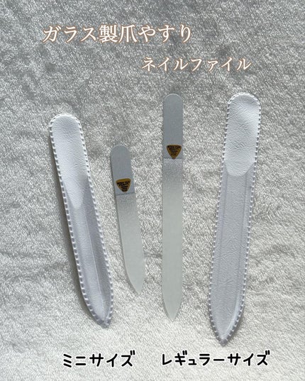 ガラス製ネイルファイル/BONA FIDE BEAUTY/ネイル用品を使ったクチコミ(2枚目)