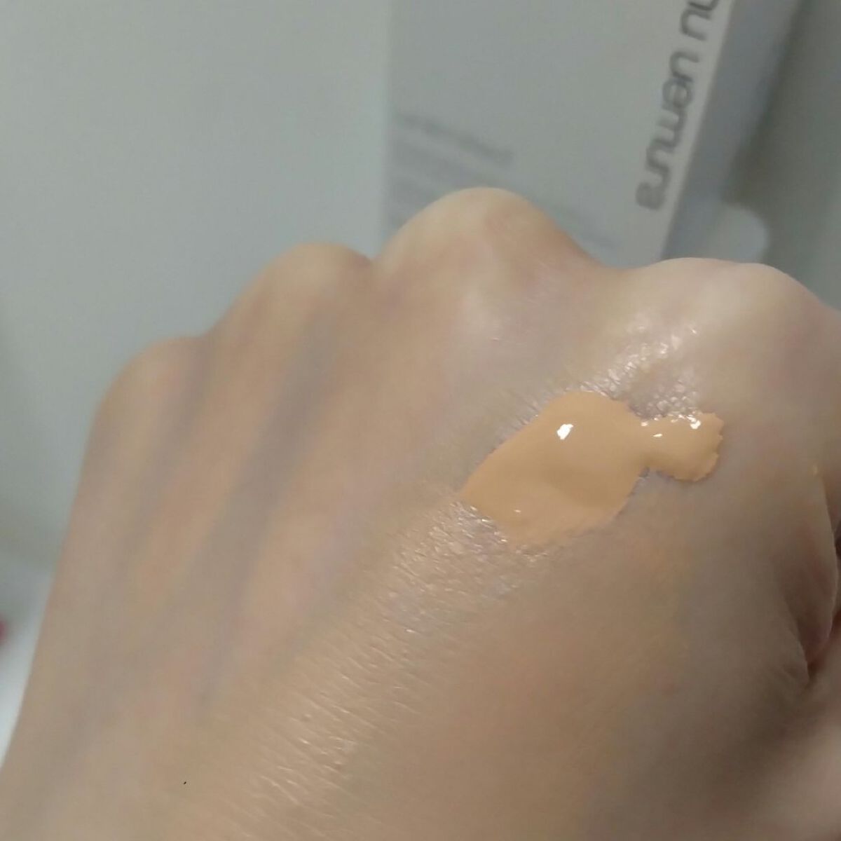 （旧）アンリミテッド ラスティング フルイド/shu uemura/リキッドファンデーションを使ったクチコミ（2枚目）