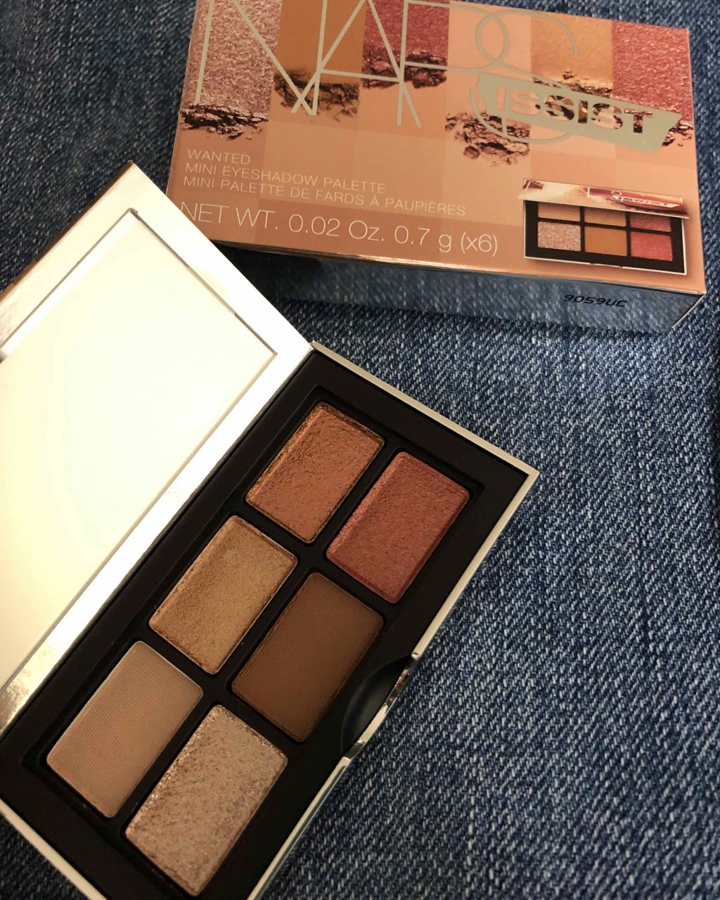 ナーズイスト ウォンテッド ミニアイシャドーパレット/NARS/アイシャドウパレットを使ったクチコミ(1枚目)