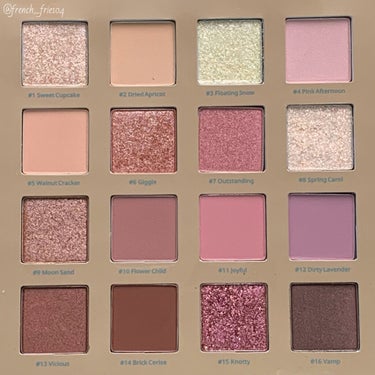 Blaze & Glaze Shadow Palette/Dear.own/パウダーアイシャドウを使ったクチコミ（3枚目）