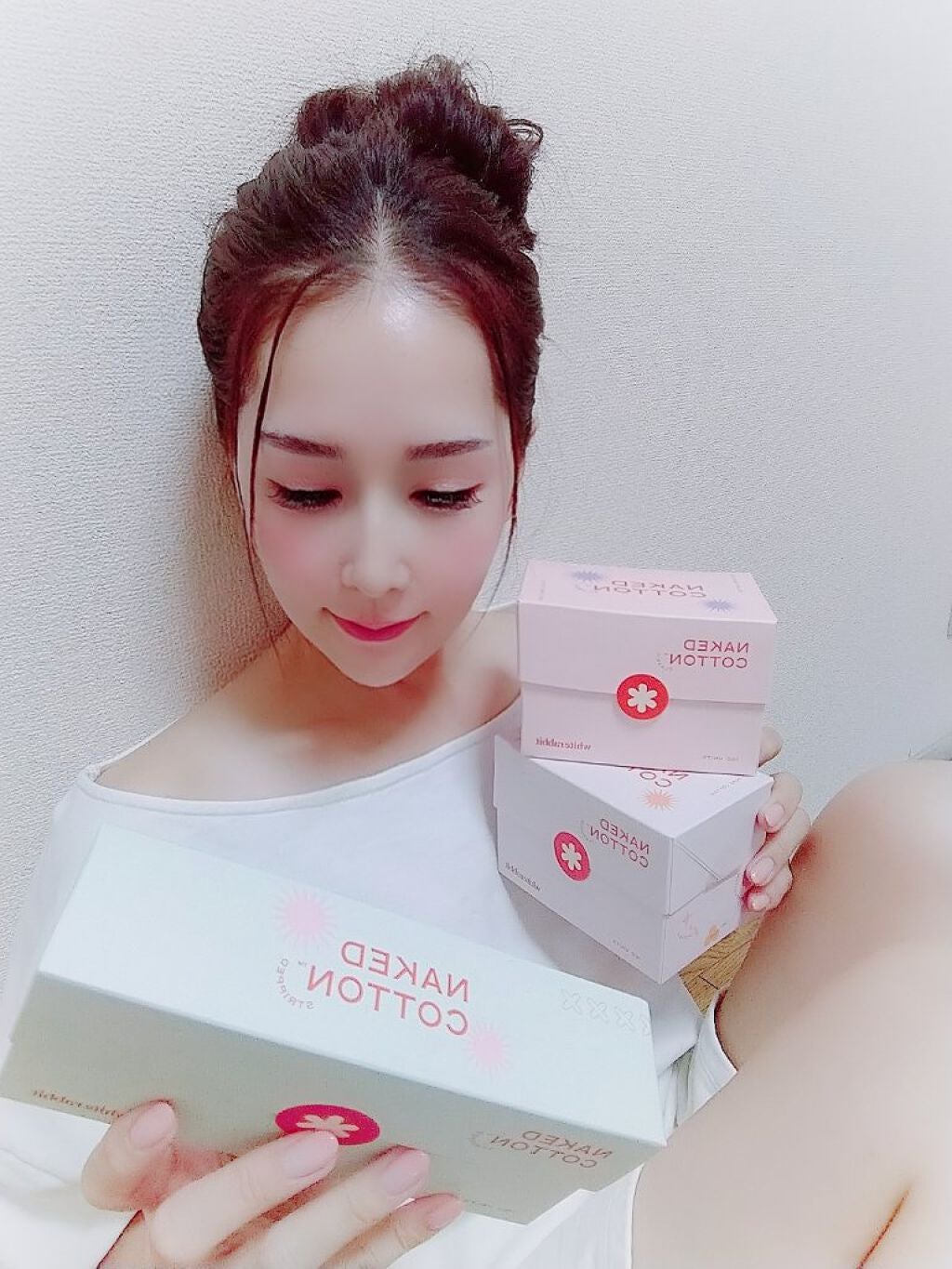 NAKED COTTON CLASSIC/White Rabbit/コットンを使ったクチコミ(1枚目)