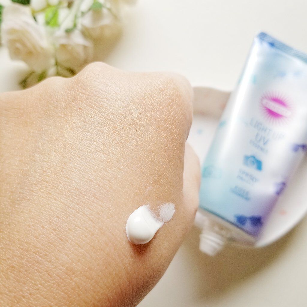 トーンアップUV エッセンス/サンカット®/日焼け止めローションを使ったクチコミ（2枚目）