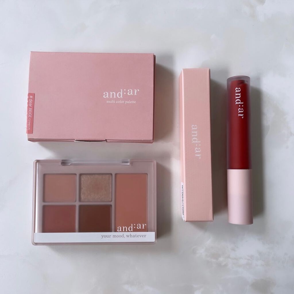 マルチカラーパレット/and:ar/マルチパレットを使ったクチコミ(7枚目)