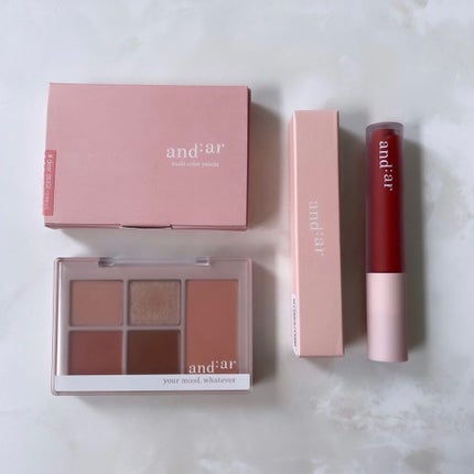 マルチカラーパレット/and:ar/マルチパレットを使ったクチコミ(7枚目)