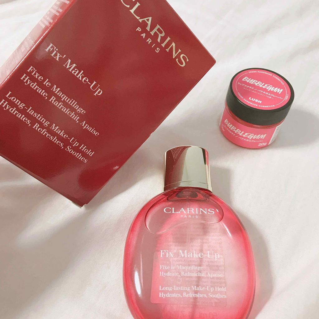フィックス メイクアップ/CLARINS/ミスト状化粧水を使ったクチコミ（1枚目）