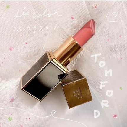 リップ カラー 03 カサブランカ/TOM FORD BEAUTY/口紅を使ったクチコミ(1枚目)