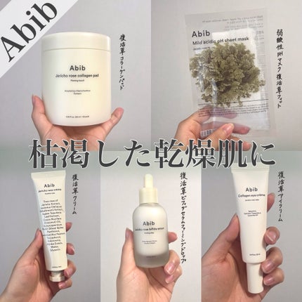 復活草クリーム ニュートリションチューブ/Abib /フェイスクリームを使ったクチコミ(1枚目)