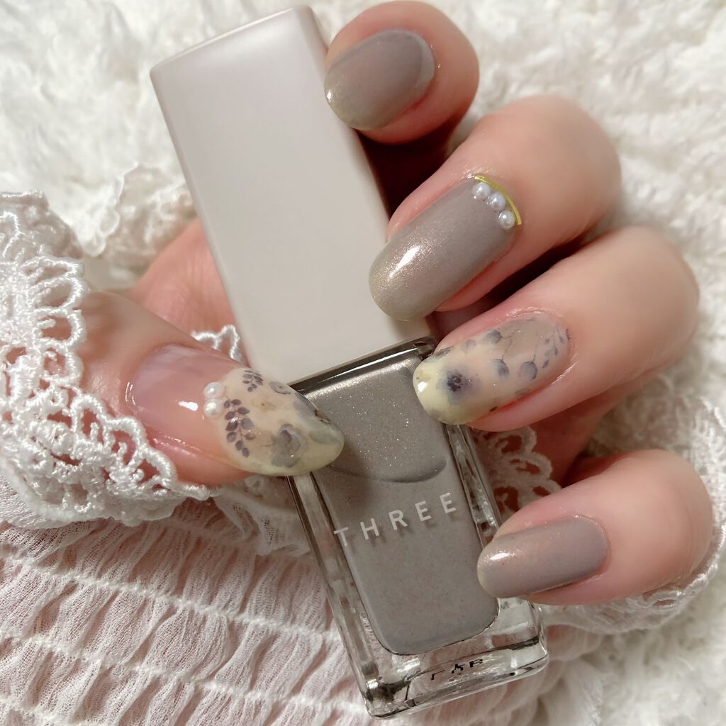 ネイルポリッシュ X44 BLAZING BEAUTY/THREE/マニキュアを使ったクチコミ（1枚目）