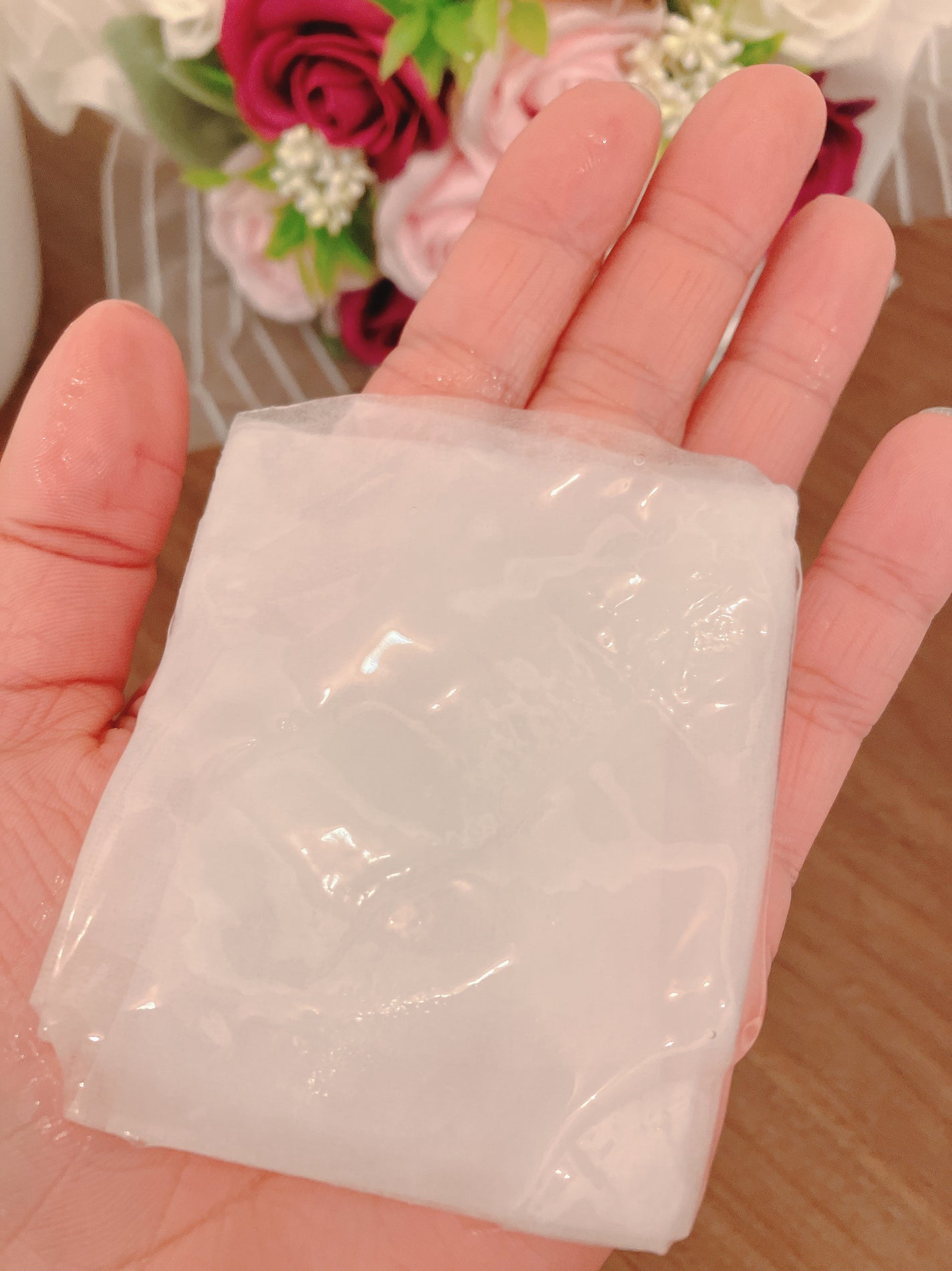 ビタ ジェニックゼリーマスク/BANOBAGI/シートマスク・パックを使ったクチコミ(5枚目)