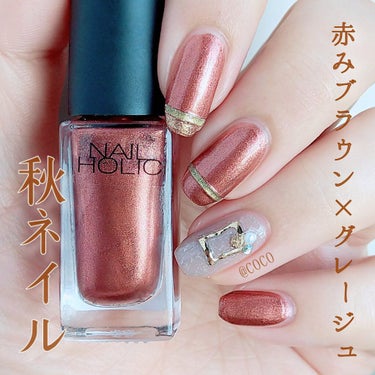 ネイルホリック Earth color/ネイルホリック/マニキュアを使ったクチコミ（1枚目）