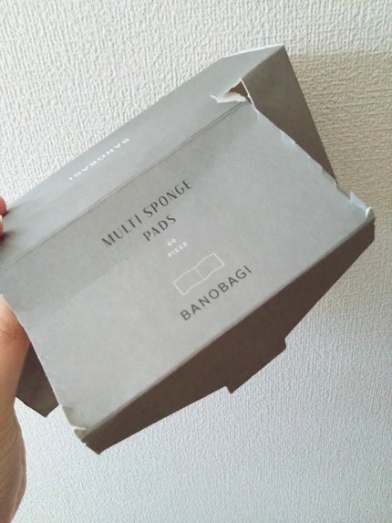 完全密着マルチスポンジパッド/BANOBAGI/コットンを使ったクチコミ(2枚目)