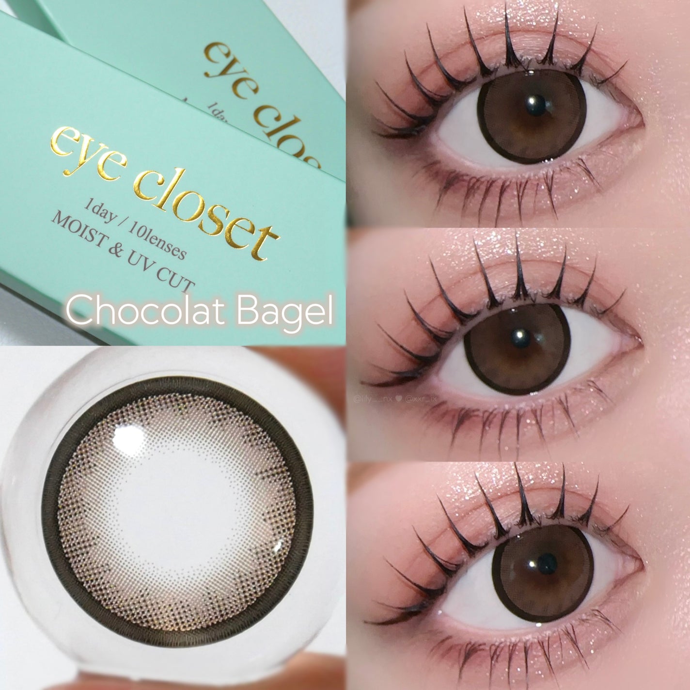 eye closet AQUA MOIST UV 1day/EYE CLOSET/ワンデー(1DAY)カラコンを使ったクチコミ(4枚目)