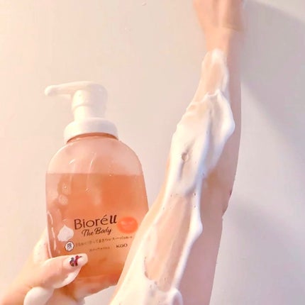 ビオレu ザ ボディ 泡タイプ モイスチャースムース/ビオレu/ボディソープを使ったクチコミ(5枚目)