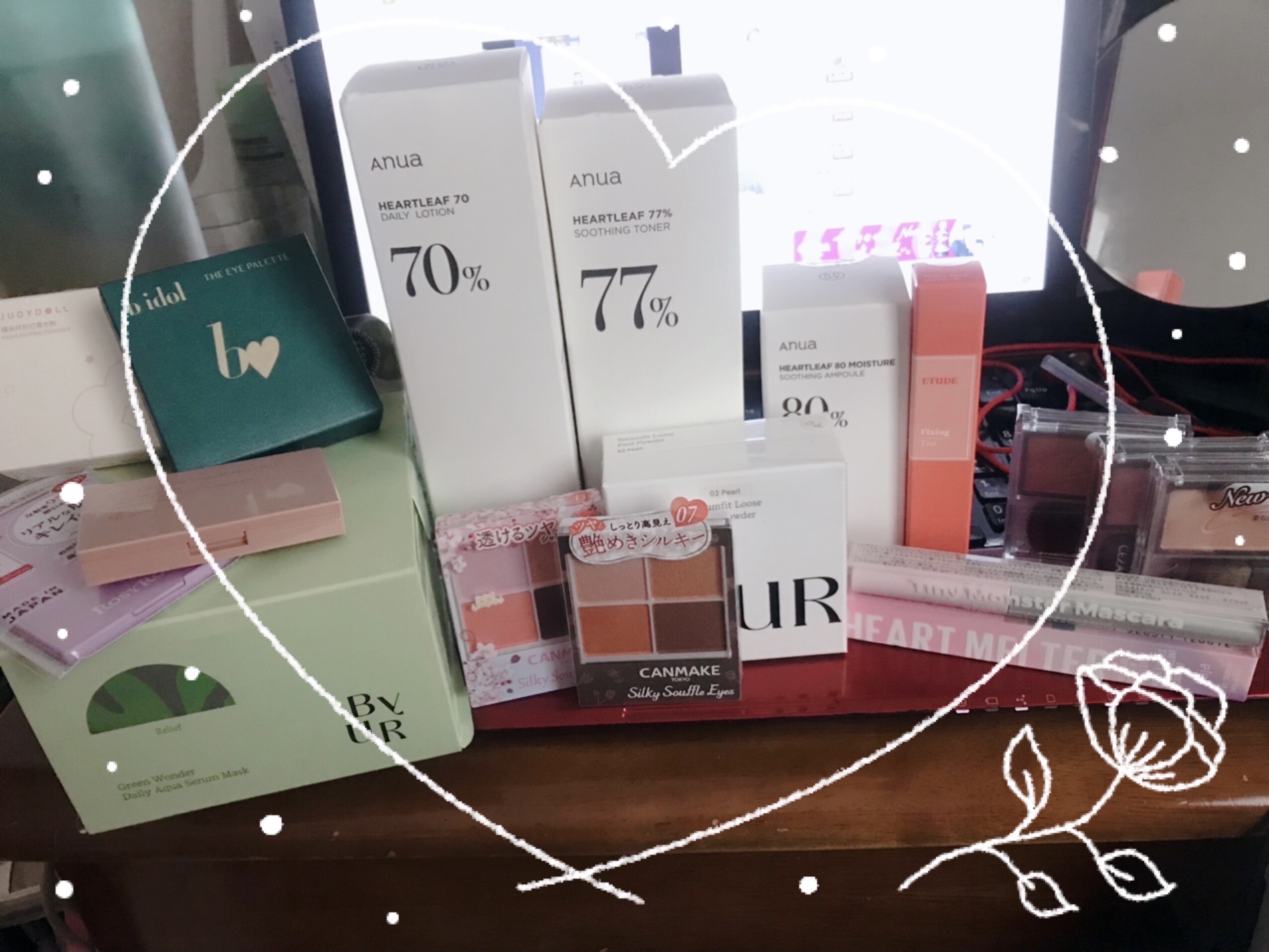 \ 気になってたの一気買い🔥 /


☑️ByURセラムフィット ルースフェイスパウダー02pearl
気になってたお粉！細かいパールがちらちらしてアガる☝️フゥ〜〜〜
(商品選択で「セミマットな質感のトランスルーセント」になってるのは選