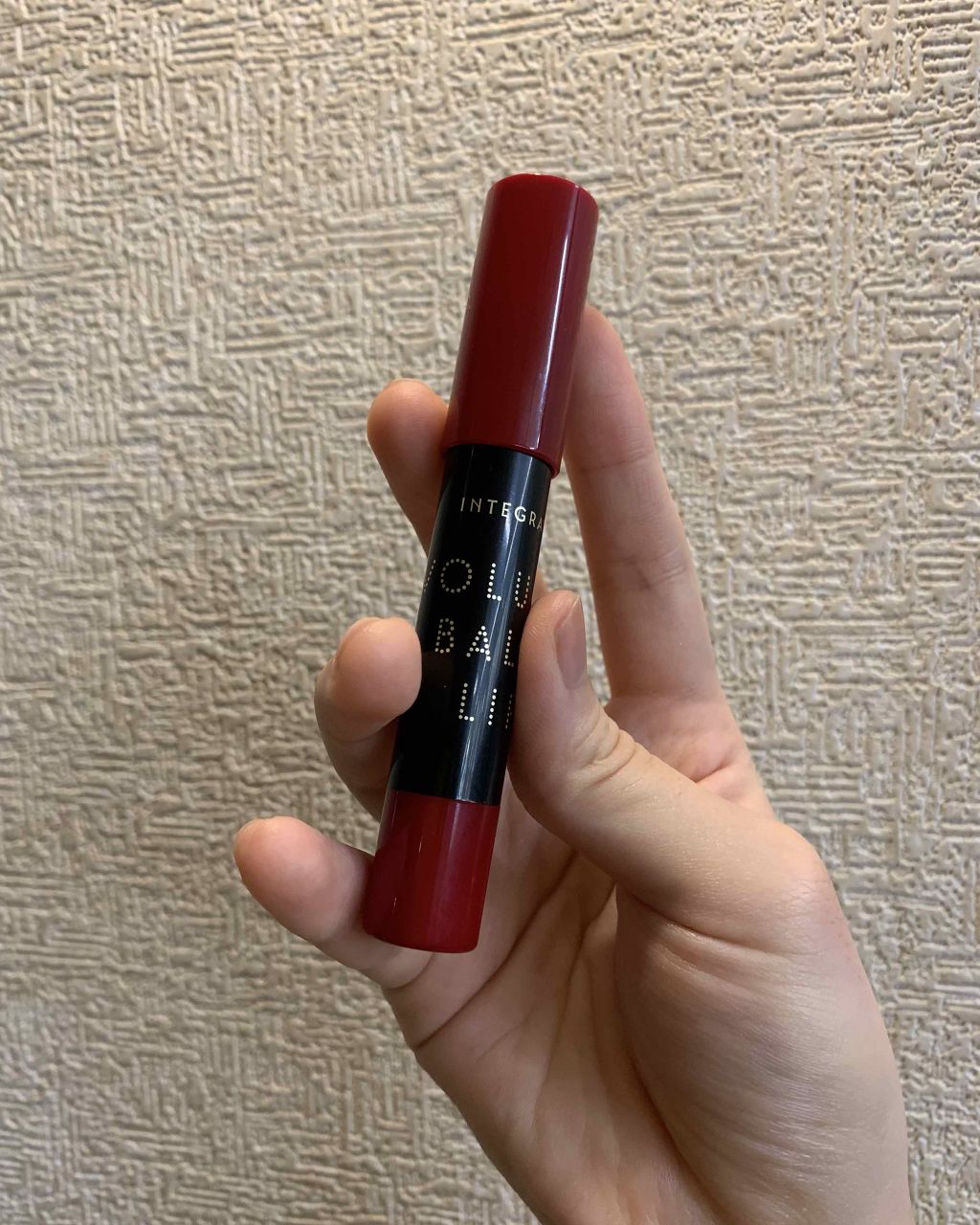ボリュームバームリップ N/インテグレート/口紅を使ったクチコミ（1枚目）
