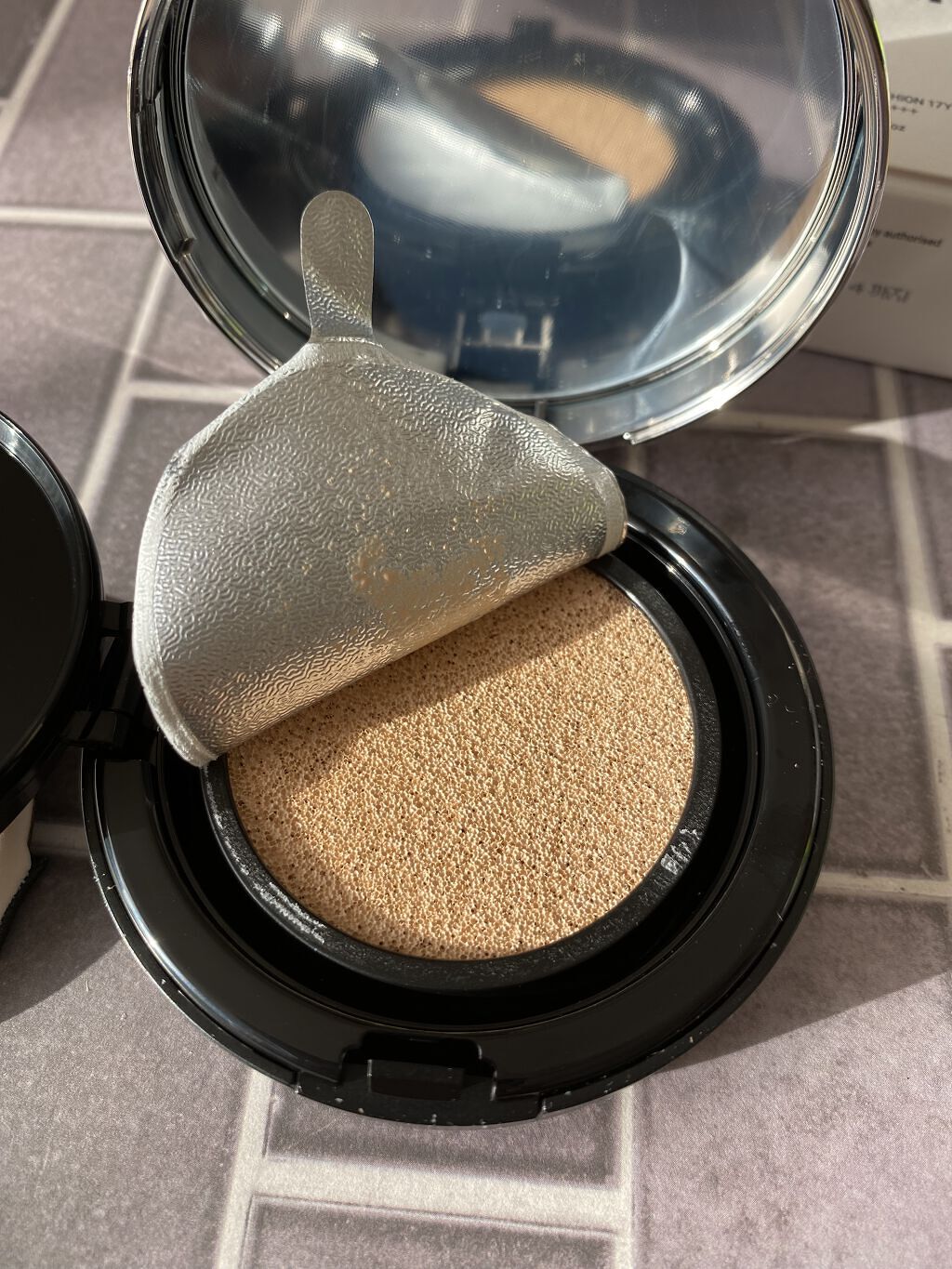 ネーミング レイヤード フィットクッション/NAMING./クッションファンデーションを使ったクチコミ（2枚目）