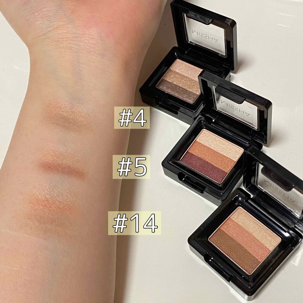 トリプルシャドウ/MISSHA/アイシャドウパレットを使ったクチコミ（2枚目）