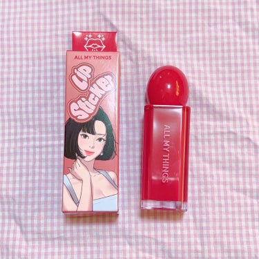 ALL MY THINGS TRUE BEAUTY LIP STICKER TINT/all my things/口紅を使ったクチコミ（1枚目）