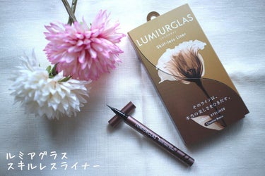 スキルレスライナー/LUMIURGLAS/リキッドアイライナーを使ったクチコミ（1枚目）