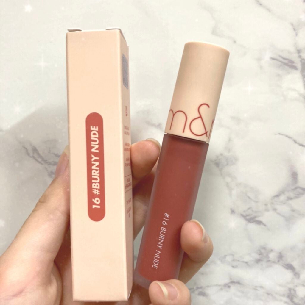 ゼロベルベットティント/rom&nd/リップティントを使ったクチコミ(4枚目)