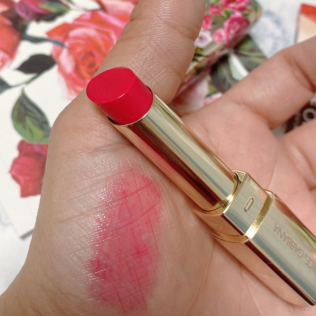 シアーリップス ハイドレーティング ティンティッドリップバーム/DOLCE&GABBANA BEAUTY/リップバームを使ったクチコミ(4枚目)