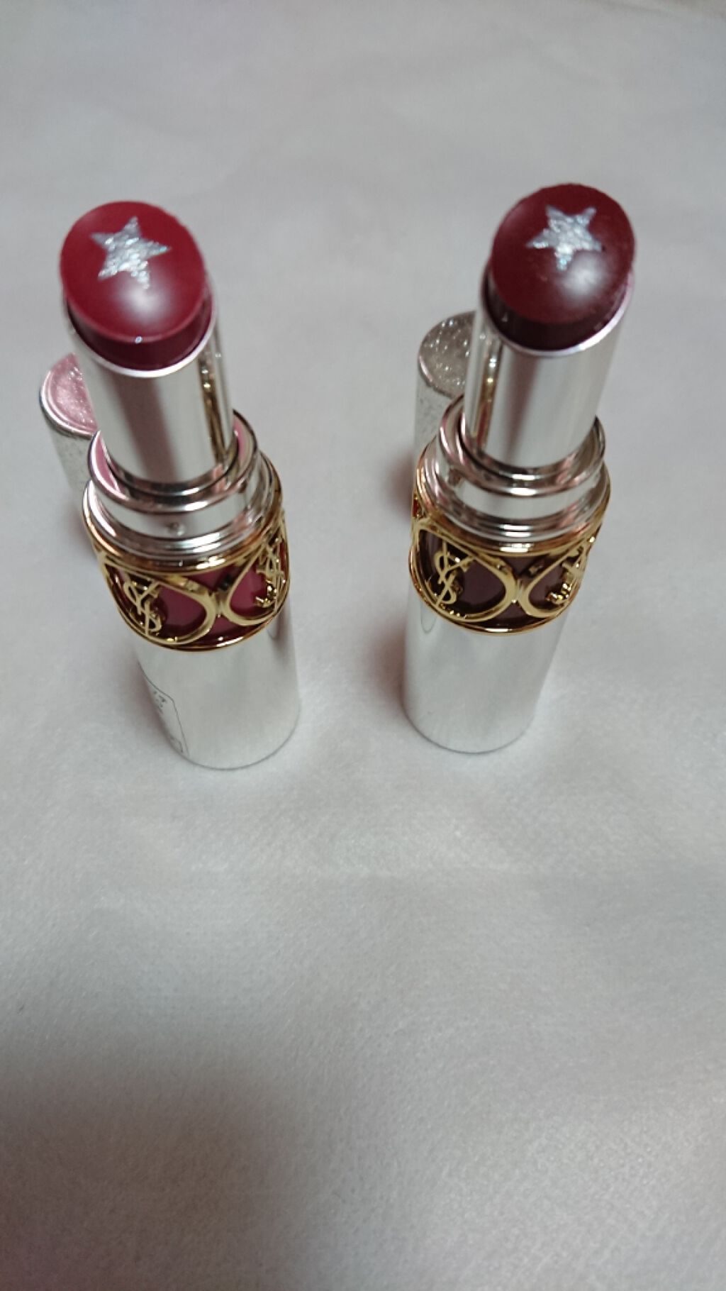 ルージュ ヴォリュプテ ロックシャイン/YVES SAINT LAURENT BEAUTE/口紅を使ったクチコミ(2枚目)