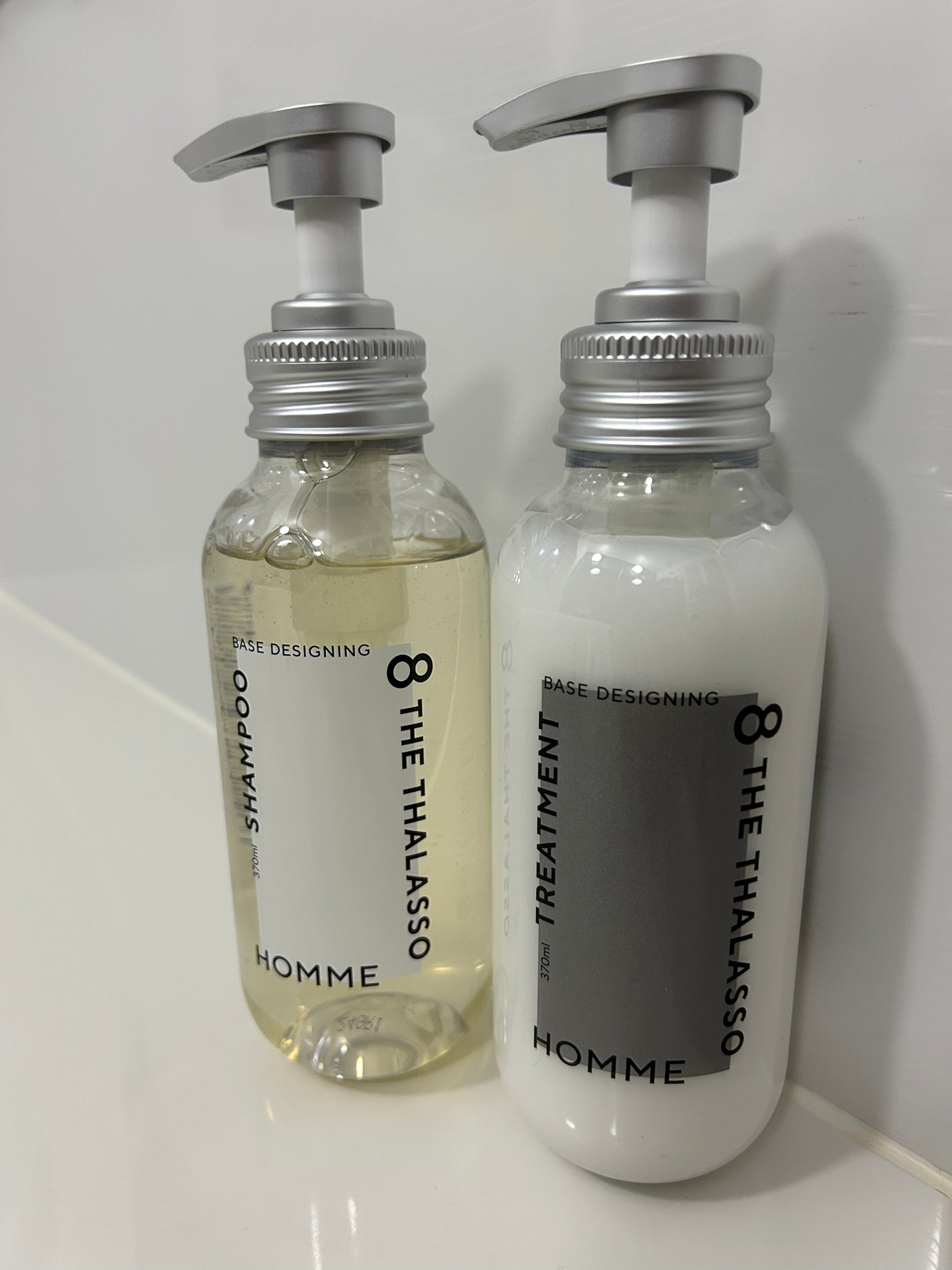 エイトザタラソ オム ベースデザイニング シャンプー/ヘアトリートメント/エイトザタラソ/市販シャンプーを使ったクチコミ(1枚目)