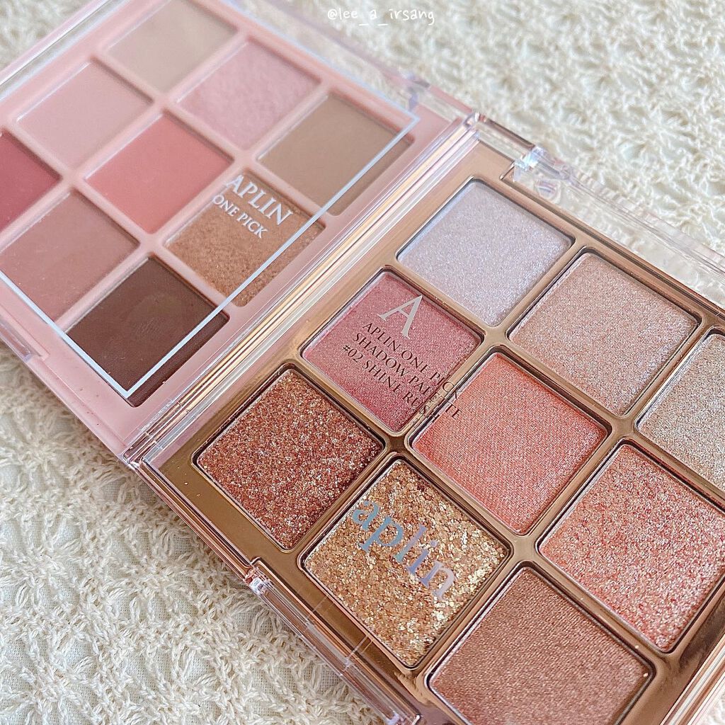 ワンピックアイシャドウパレット/APLIN/アイシャドウパレットを使ったクチコミ(9枚目)