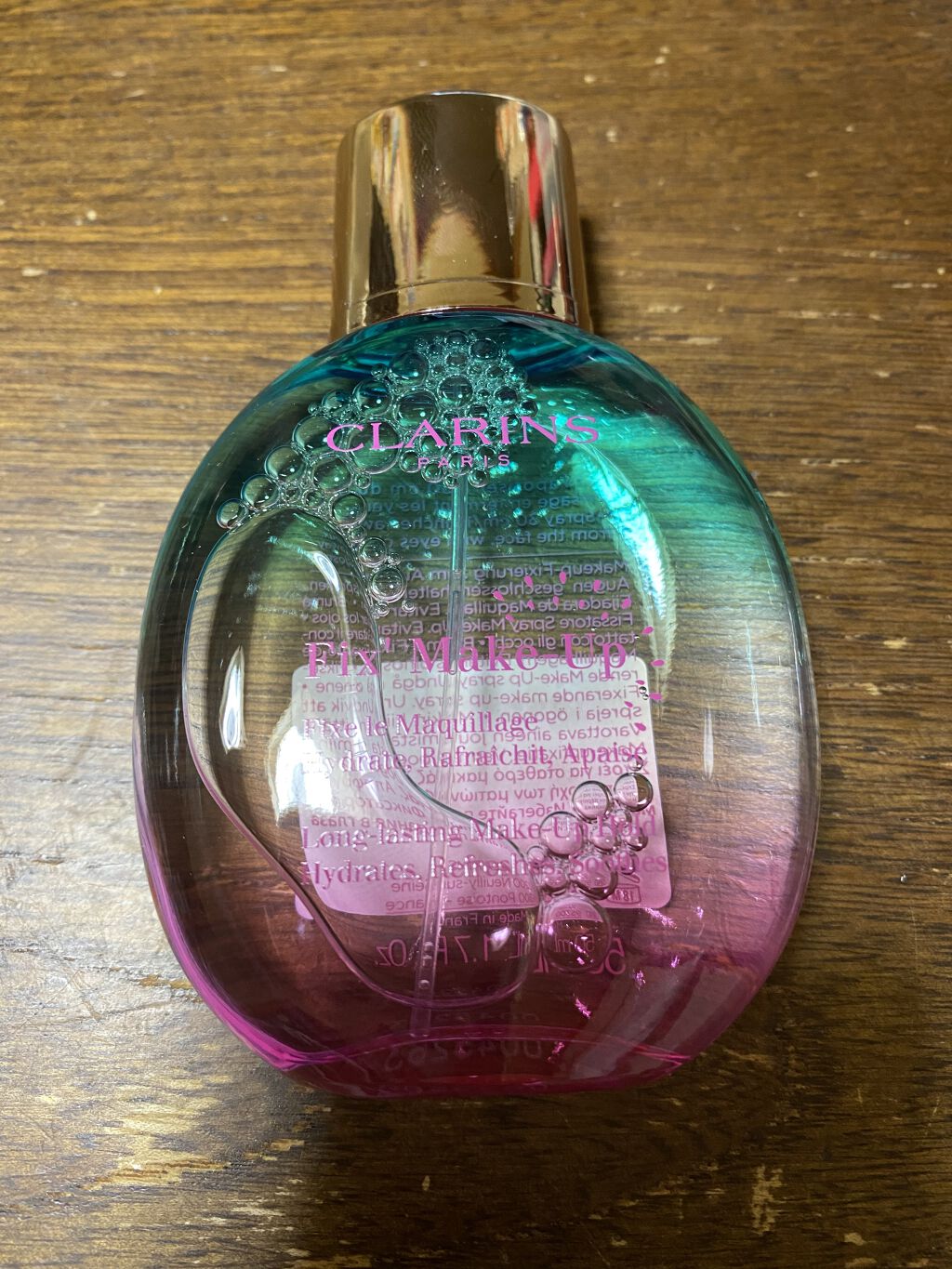 フィックス メイクアップ/CLARINS/ミスト状化粧水を使ったクチコミ（2枚目）