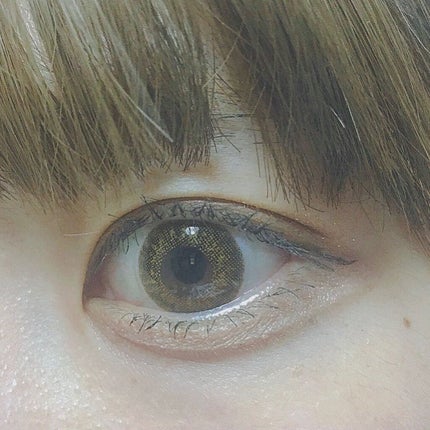 トゥインクルアイズ ワンデー UV+ ハーフシリーズ/TwinkleEyes/ワンデー(1DAY)カラコンを使ったクチコミ(2枚目)