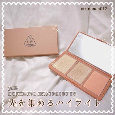 3CE STROBING SKIN PALETTE/3CE/パウダーハイライトを使ったクチコミ（1枚目）