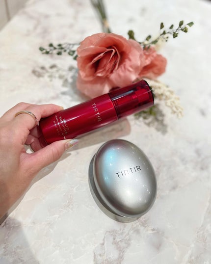 マスクフィット メイクアップフィクサー/TIRTIR(ティルティル)/フィックスミストを使ったクチコミ(3枚目)