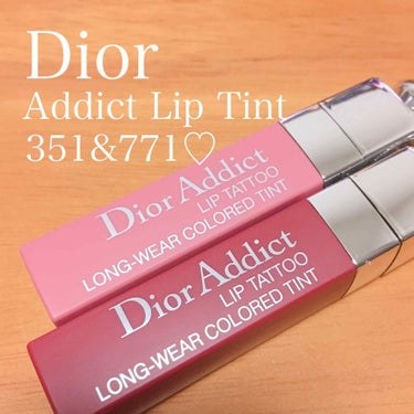 【旧】ディオール アディクト リップ ティント/Dior/リップグロスを使ったクチコミ（1枚目）