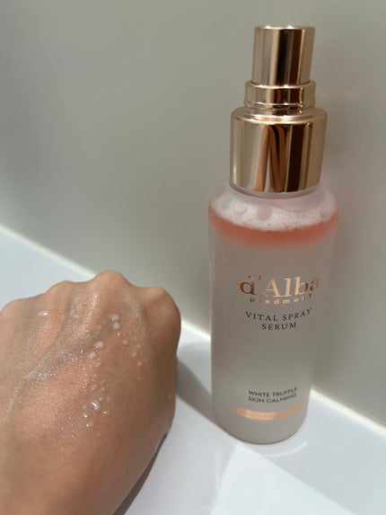 ダルバ ホワイトトリュフバイタルスプレーセラム/ダルバ/ミスト状化粧水を使ったクチコミ(2枚目)