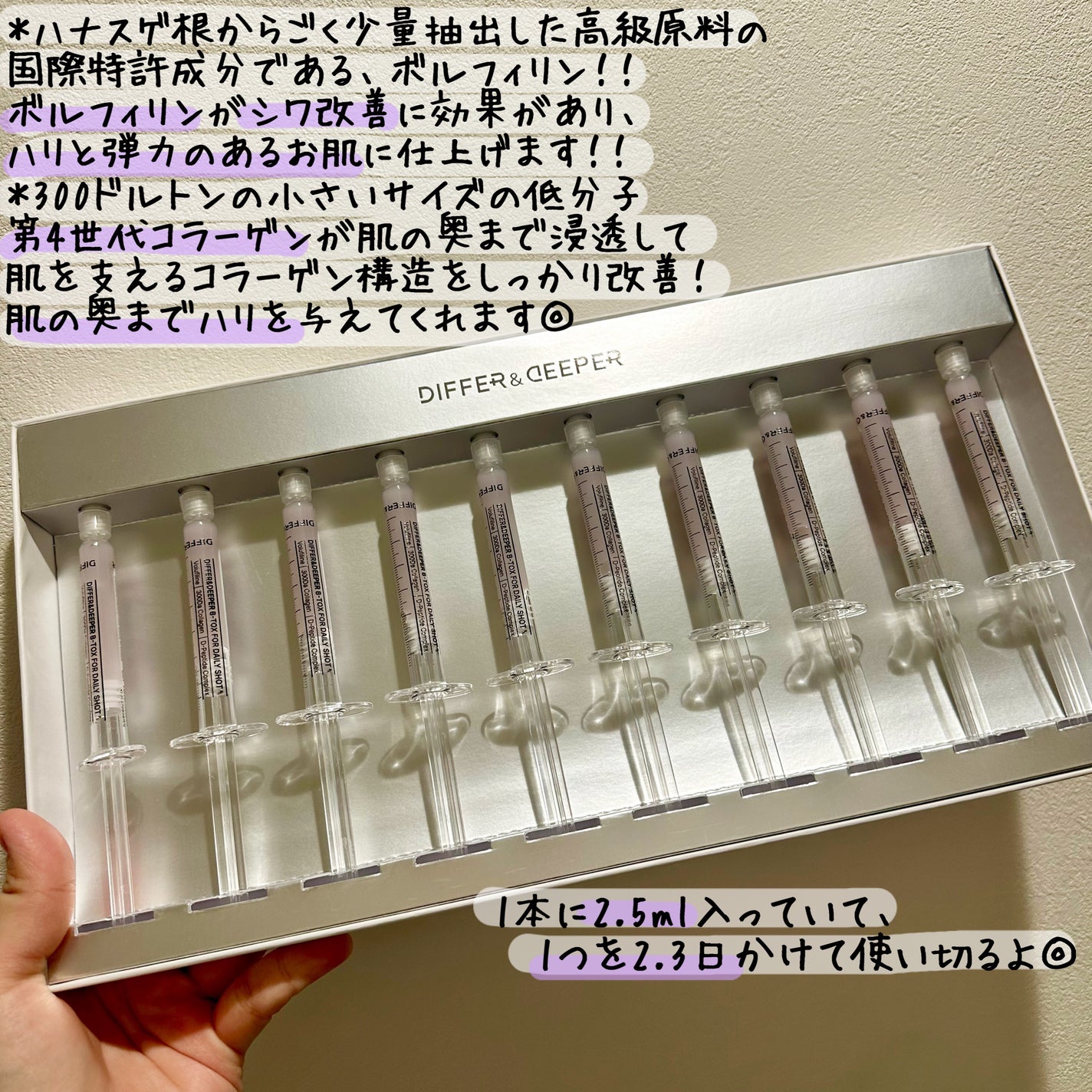 ビトック フォー デイリー RX/Differ&Deeper/美容液を使ったクチコミ(2枚目)