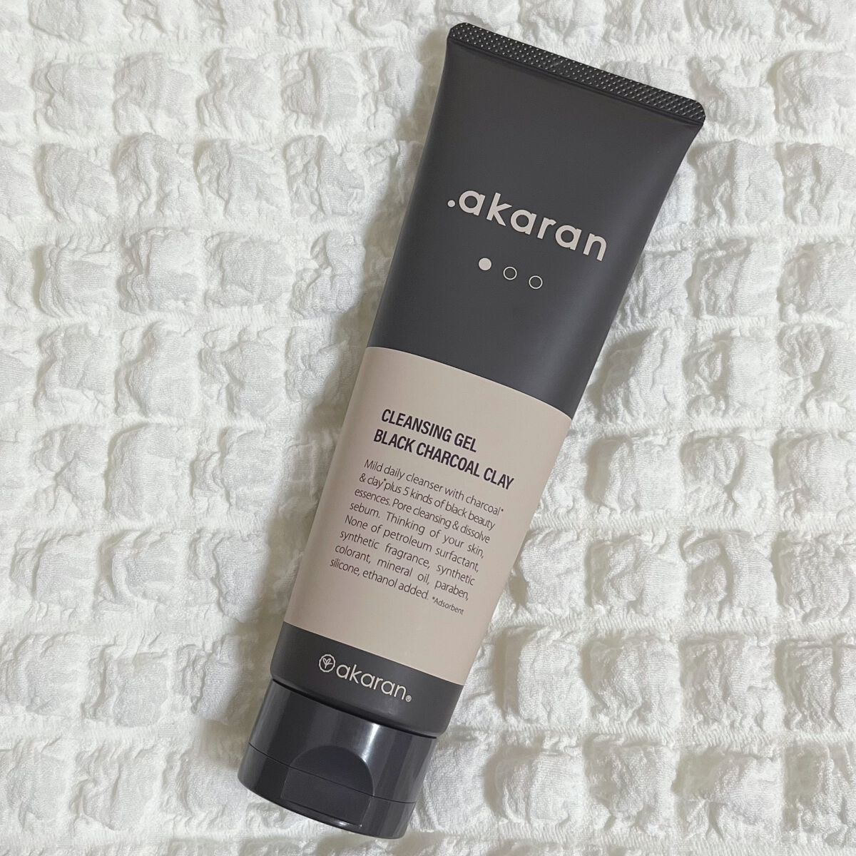 ブラックジェルクレンジング/.akaran/クレンジングジェルを使ったクチコミ（1枚目）