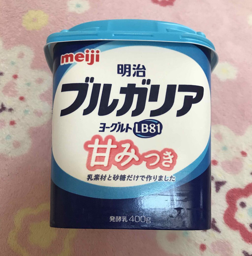ブルガリアヨーグルトLB81プレーン/明治/ヨーグルトを使ったクチコミ(1枚目)